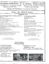 Weekend of June 8-9, 2019