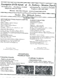 Weekend of July 6-7, 2019